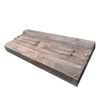 Emerald Parts | emeraldparts.com | CW032-001-CR27T - Toughened Chrome Blow Bar - Terex - Cedarapids | Blow Bars