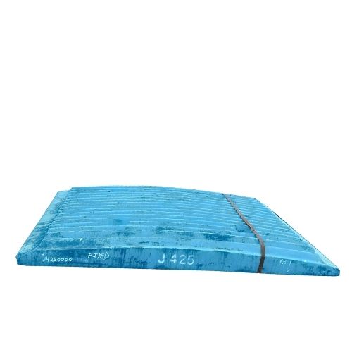 Emerald Parts | emeraldparts.com | J4250000 - 18% Manganese Fixed Jaw Plate - Extec | Fixed Jaw Crusher Plate Emerald Parts | emeraldparts.com | J4250000 - 18% Manganese Fixed Jaw Plate - Extec | Fixed Jaw Crusher Plate